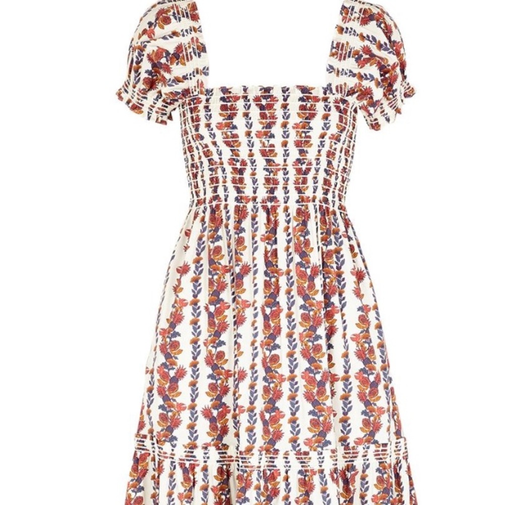Tory Burch midi smocked dress
